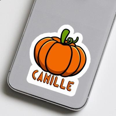 Pumpkin Sticker Camille Notebook Image