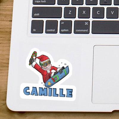 Camille Autocollant Snowboardeur Gift package Image