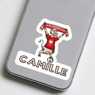 Cow Sticker Camille Laptop Image