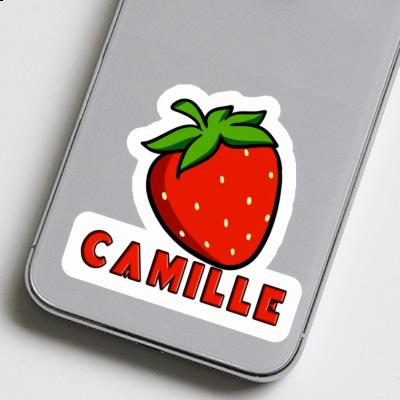 Aufkleber Erdbeere Camille Notebook Image