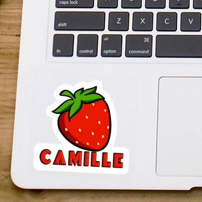 Camille Autocollant Fraise Image