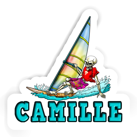 Camille Autocollant Surfeur Notebook Image