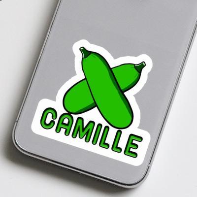 Courgette Autocollant Camille Notebook Image