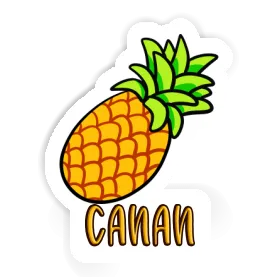 Sticker Canan Pineapple Image