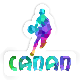 Sticker Canan Basketball Player Image