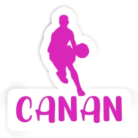 Sticker Canan Basketball Player Image