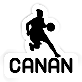 Sticker Canan Basketball Player Image