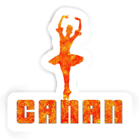 Sticker Ballerina Canan Image