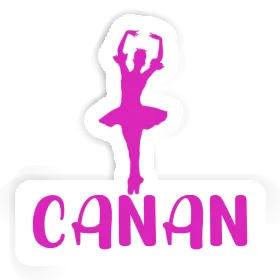 Sticker Ballerina Canan Image