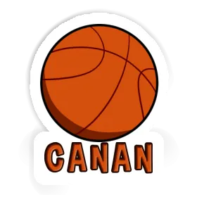 Sticker Canan Basketball Ball Image