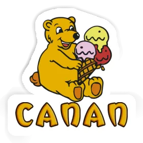 Sticker Bear Canan Image