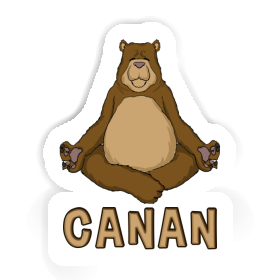 Yogi Sticker Canan Image