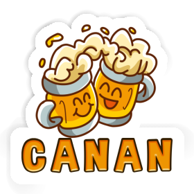 Sticker Canan Beer Image