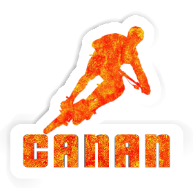 Sticker Biker Canan Image