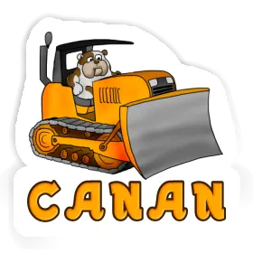 Bulldozer Sticker Canan Image