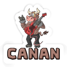 Rocking Bull Sticker Canan Image