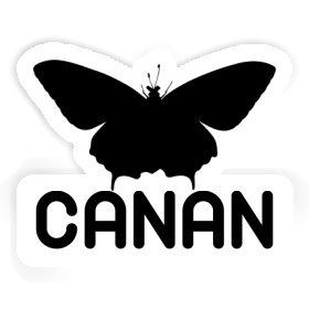 Butterfly Sticker Canan Image