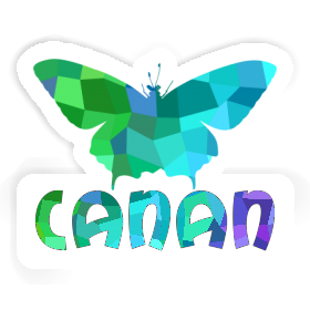 Sticker Canan Butterfly Image