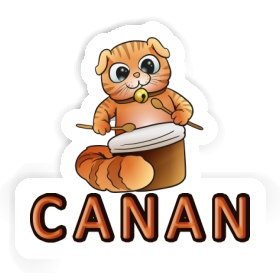 Sticker Drummer Canan Image