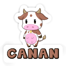 Cow Sticker Canan Image