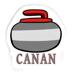 Canan Sticker Curling Stone Image