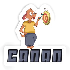 Sticker Canan Dog Image