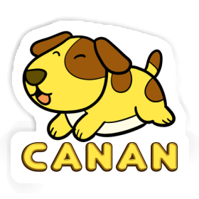 Autocollant Canan Chien Image