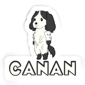 Canan Sticker Spaniel Image