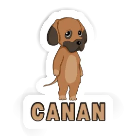 Dogue allemand Autocollant Canan Image