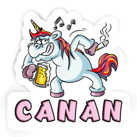 Canan Sticker Unicorn Image