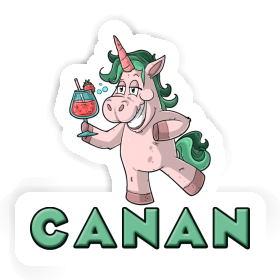 Sticker Party Unicorn Canan Image