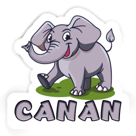 Elephant Sticker Canan Image