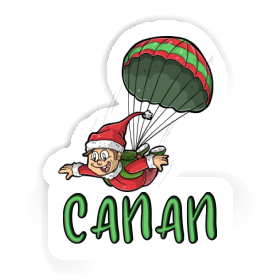 Skydiver Sticker Canan Image