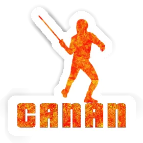 Canan Sticker Fencer Image