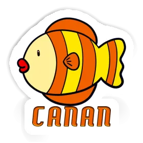 Sticker Fish Canan Image