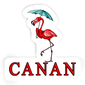 Sticker Canan Flamingo Image