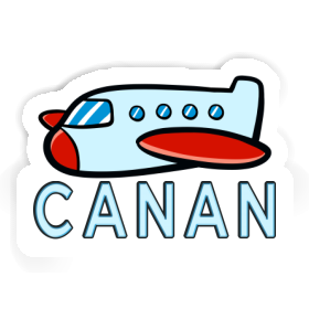 Sticker Airplane Canan Image