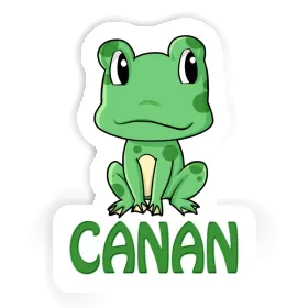 Frog Sticker Canan Image