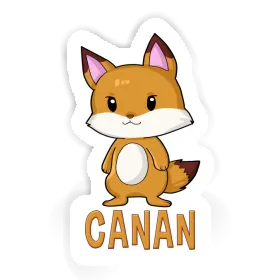 Fox Sticker Canan Image