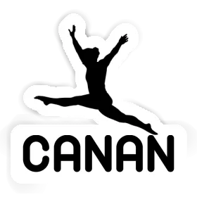 Canan Sticker Gymnast Image