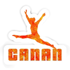 Sticker Gymnast Canan Image