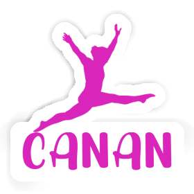 Sticker Canan Gymnast Image