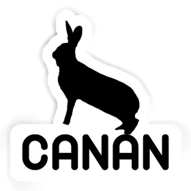 Rabbit Sticker Canan Image