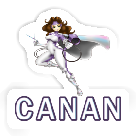 Sticker Hairdresser Canan Image