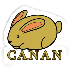 Canan Sticker Rabbit Image