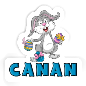 Canan Sticker Easter Bunny Image