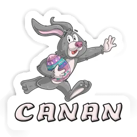 Sticker Rugby rabbit Canan Image