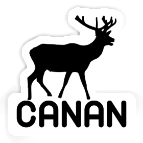 Canan Sticker Deer Image