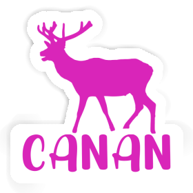 Sticker Canan Deer Image