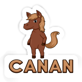 Horse Sticker Canan Image